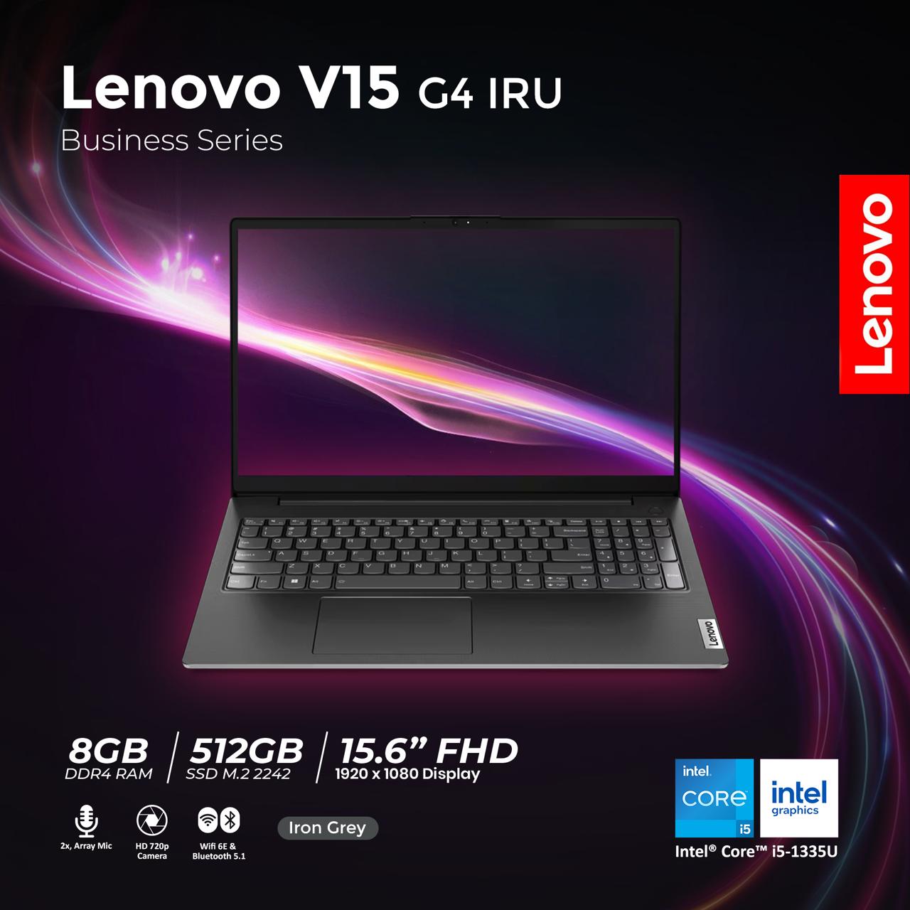 Lenovo V15 G4 IRU Business Series – Intel Core I5 1335u